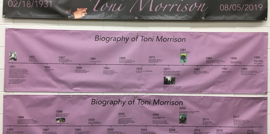 Toni Morrison Timeline